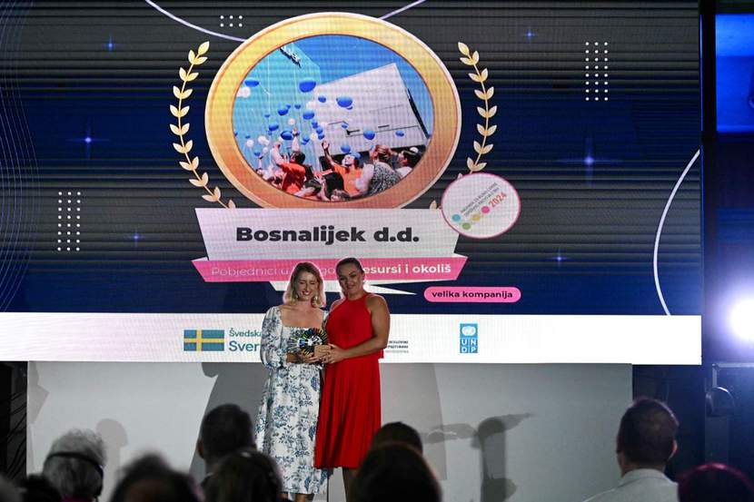 Bosnalijek dobitnik Nagrade za biznis lidere održivog razvoja u BiH za 2024. godinu