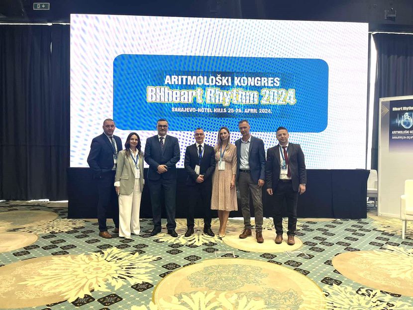 Bosnalijek zlatni sponzor aritmološkog kongresa BHeart Rhythm 2024