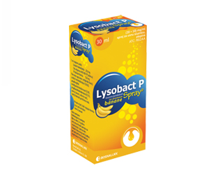 LYSOBACT P SPRAY s aromom banane